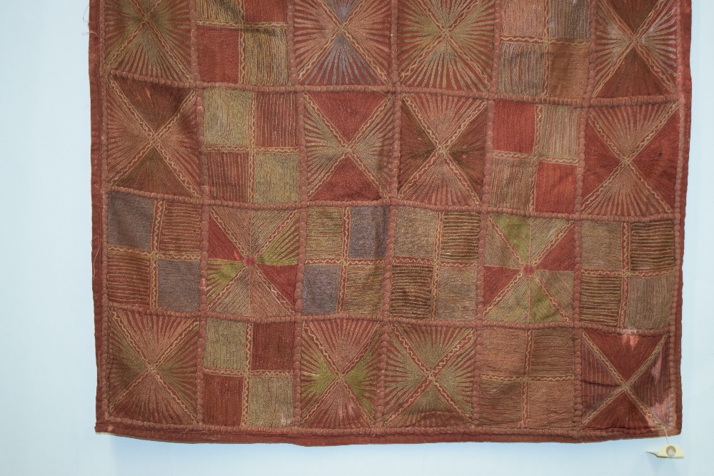 Two Indian cotton quilts, first half 20th century, the first, 64in. X 47in. 163cm. X 119cm. - Image 17 of 18