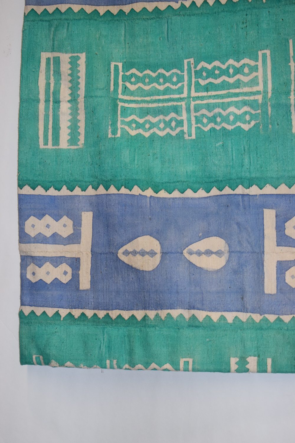 Five African 'Mud' or Bogolan cloths, Mali, west Africa, 20th century, the cotton strips dyed in - Image 20 of 31