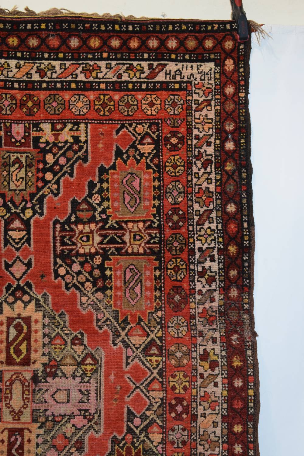 Karabakh rug, south west Caucasus, circa 1930s-40s, 10ft. 6in. X 4ft. 4in. 3.20m. X 1.32m. Date 1949 - Image 6 of 13
