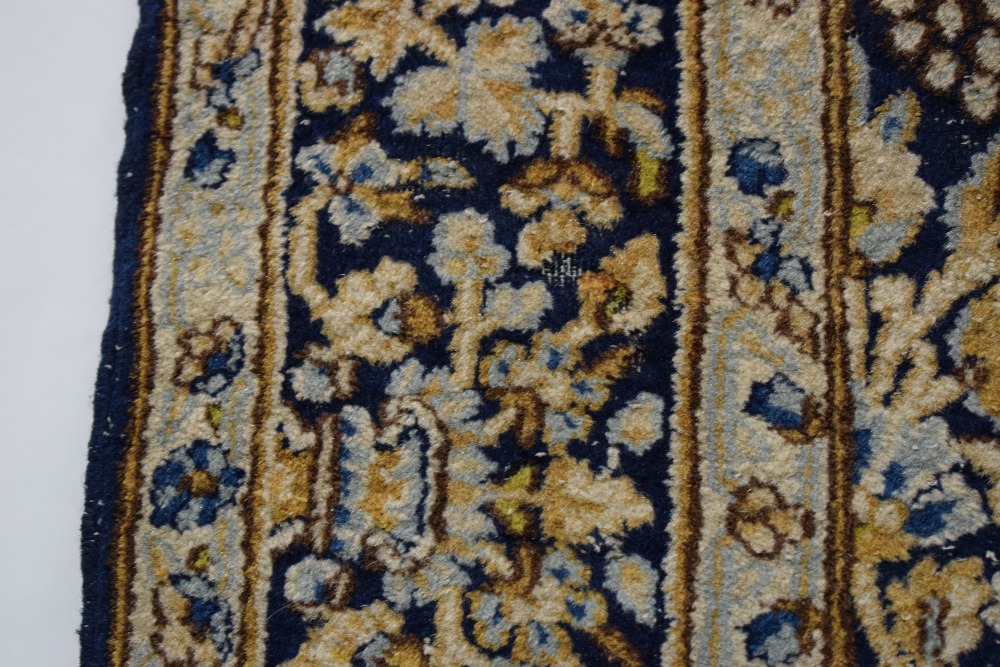 Kerman rug, south east Persia, mid-20th century, 7ft. 7in. X 4ft. 2in. 2.31m. X 1.27m. Small areas - Image 2 of 8