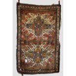 Chelaberd rug, Karabakh, south west Caucasus, early 20th century, 7ft. 2in. X 4ft. 7in. Overall wear