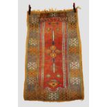 Tazenacht rug, south east Morocco, circa 1950s, 5ft. X 3ft. 2in. 1.52m. X 0.97m. Slight wear in