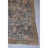 Caucasian 'Kuba blossom' carpet fragment woven with the Afshan repeat pattern, second half 18th