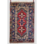 Dosmealti rug, west Anatolia, second half 20th century, 6ft. 8in. X 4ft. 1in. 2.03m. X 1.25m. Step-