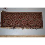 Four tribal weavings comprising: the first, Baluchi balisht, Khorasan, north east Persia, circa