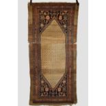 Hamadan runner fragment, north west Persia, early 20th century, 7ft. 1in. X 3ft. 3in. 2.16m. X 1m.