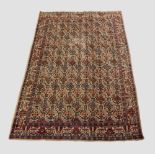 Yazd zil-i-sultan carpet, central Persia, circa 1930s-40s, 10ft. 4in. X 7ft. 6in. 3.15m. 2.29m.