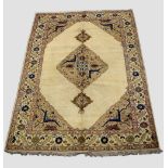 Tabriz carpet, north west Persia, circa 1920s-30s, 10ft. 5in. X 7ft. 4in. 3.17m. X 2.24m. Few slight