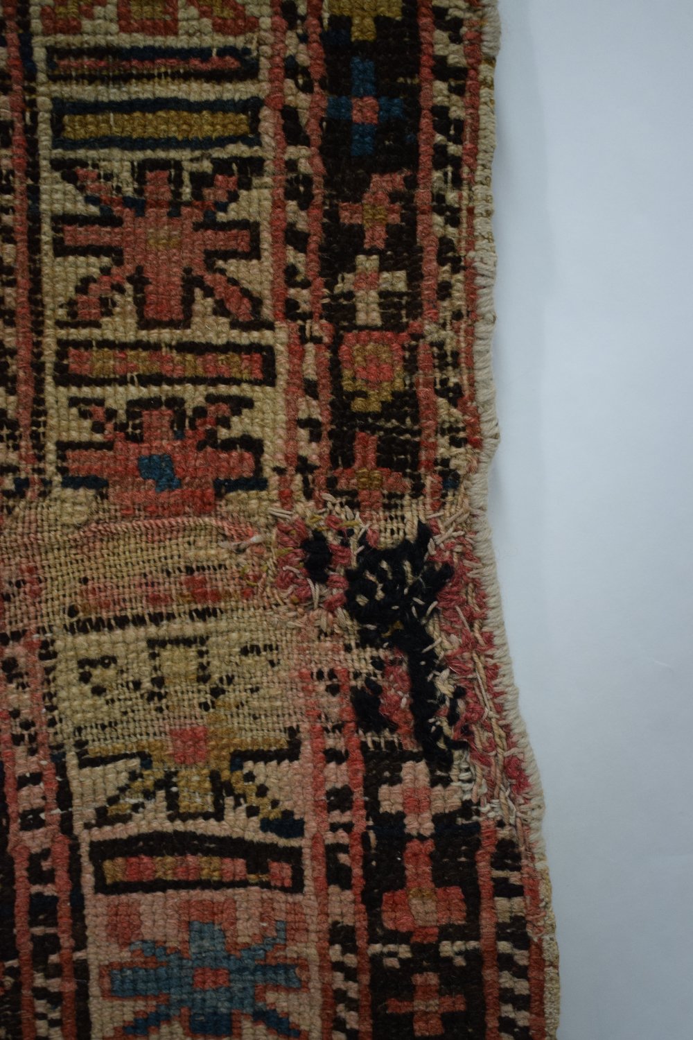 Two Caucasian rugs, early 20th century, the first, Derbend rug fragment, north east Caucasus, 4ft. - Image 10 of 24