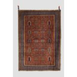 Erivan rug, Armenia, central Caucasus, mid-20th century, 6ft. 9in. X 4ft. 10in. 2.05m. X 1.47m.