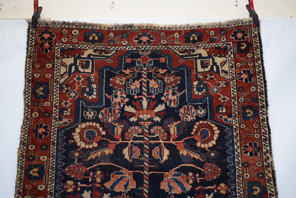 Bakhtiari rug, Chahar Mahal Valley, west Persia, circa 1920s-30s, 6ft. 5in. x 4ft. 5in. 1.96m. x 1. - Image 6 of 11