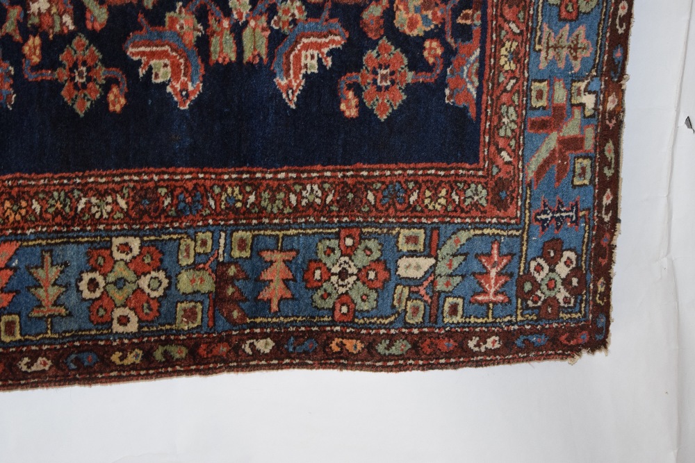 Hamadan rug, north west Persia, early 20th century, 6ft. 8in. X 3ft. 3in. 2.03m. X 1m. Slight wear - Image 5 of 11