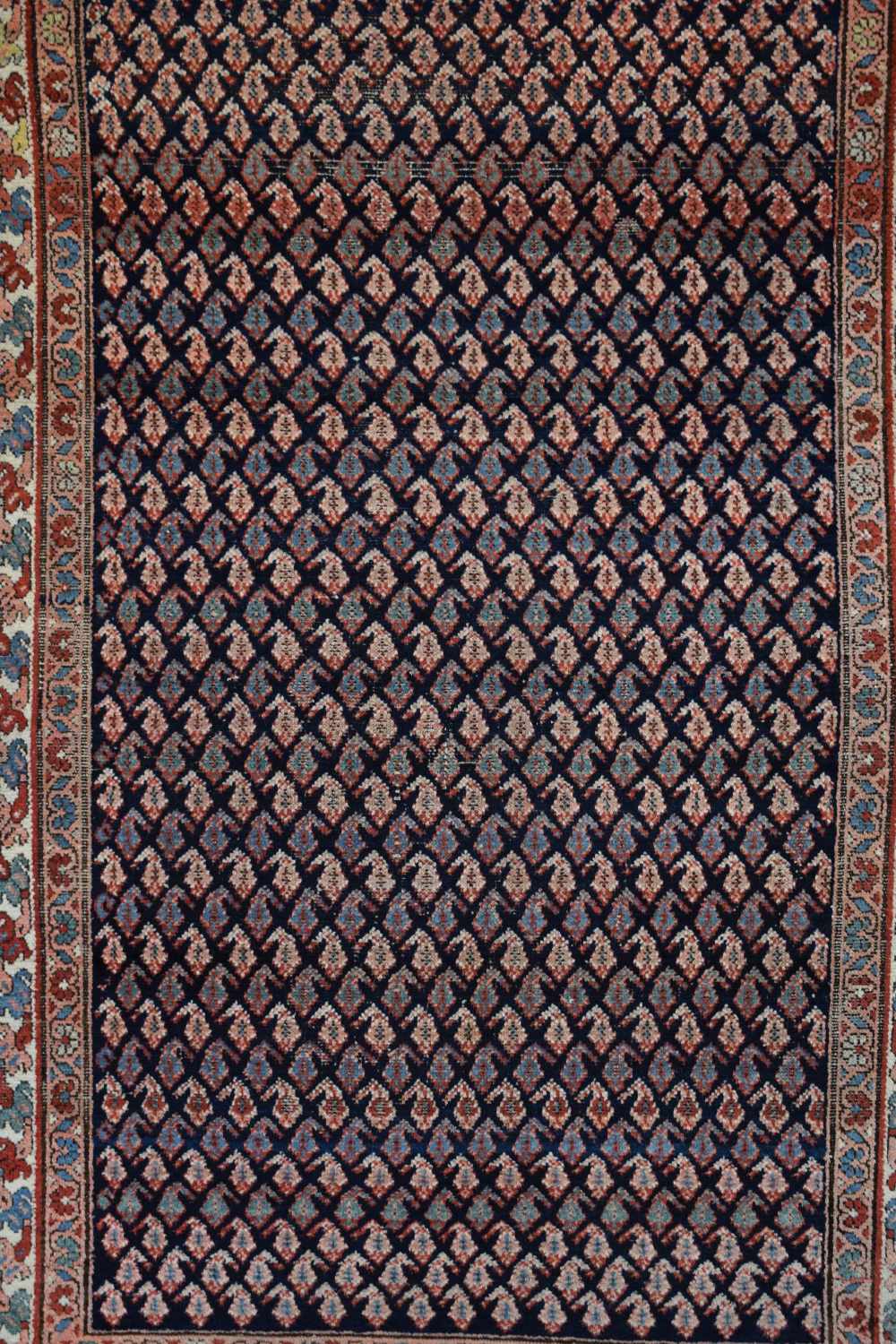 Malayer 'boteh' rug, north west Persia, circa 1930s-40s, 6ft. 10in. x 4ft. 4in. 2.08m. x 1.32m. Some - Image 9 of 10