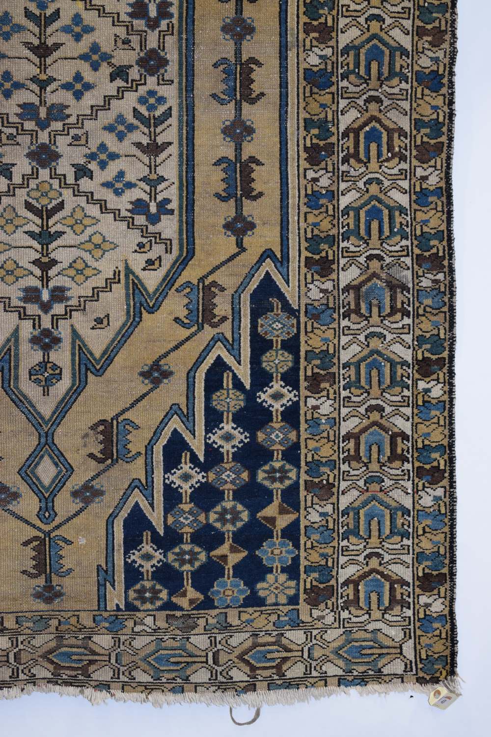 Mazlaghan rug, north west Persia, circa 1930s, 6ft. 3in. x 4ft. 2in. 1.91m. x 1.27m. Overall wear - Image 2 of 12