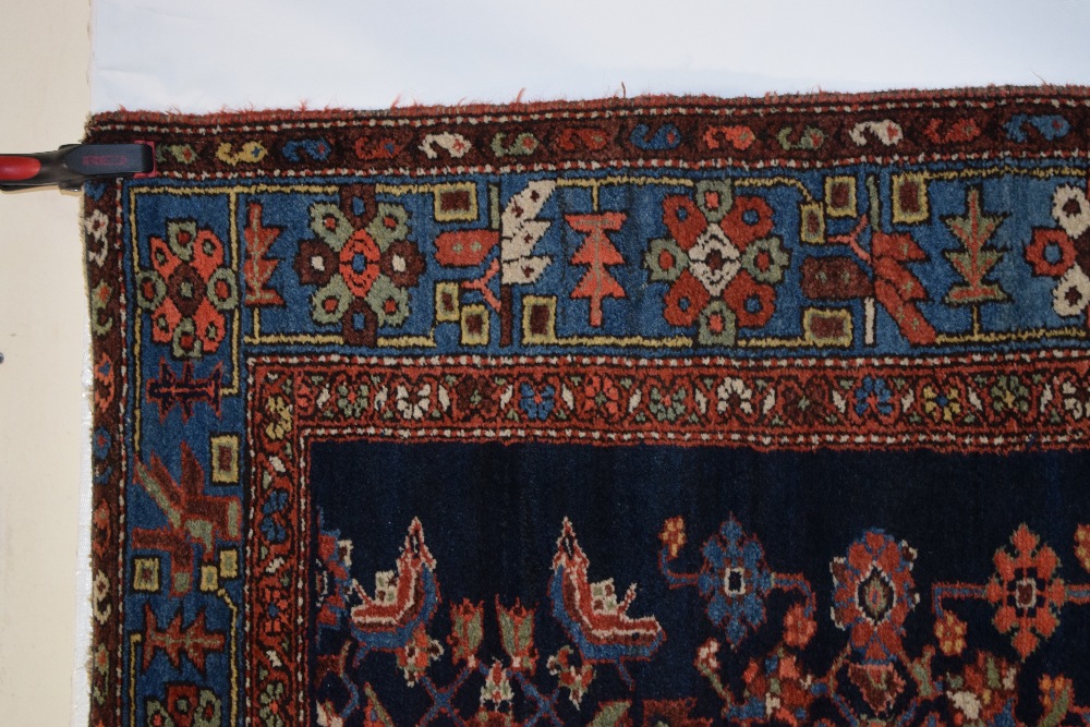 Hamadan rug, north west Persia, early 20th century, 6ft. 8in. X 3ft. 3in. 2.03m. X 1m. Slight wear - Image 3 of 11