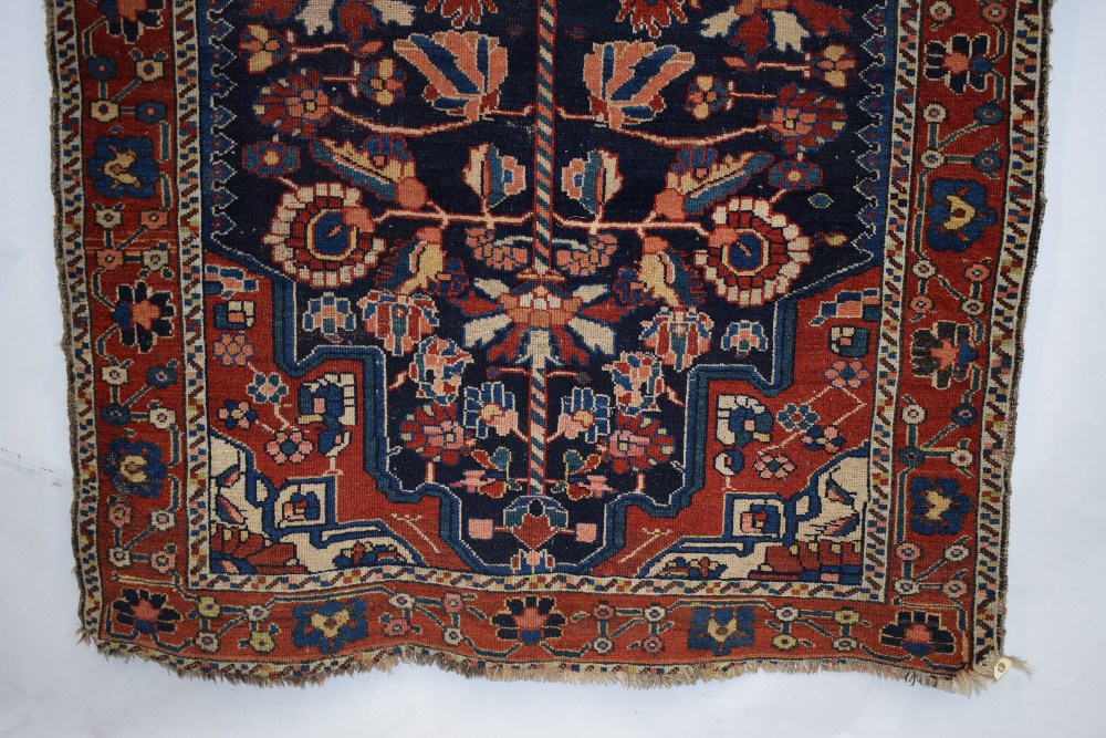 Bakhtiari rug, Chahar Mahal Valley, west Persia, circa 1920s-30s, 6ft. 5in. x 4ft. 5in. 1.96m. x 1. - Image 8 of 11