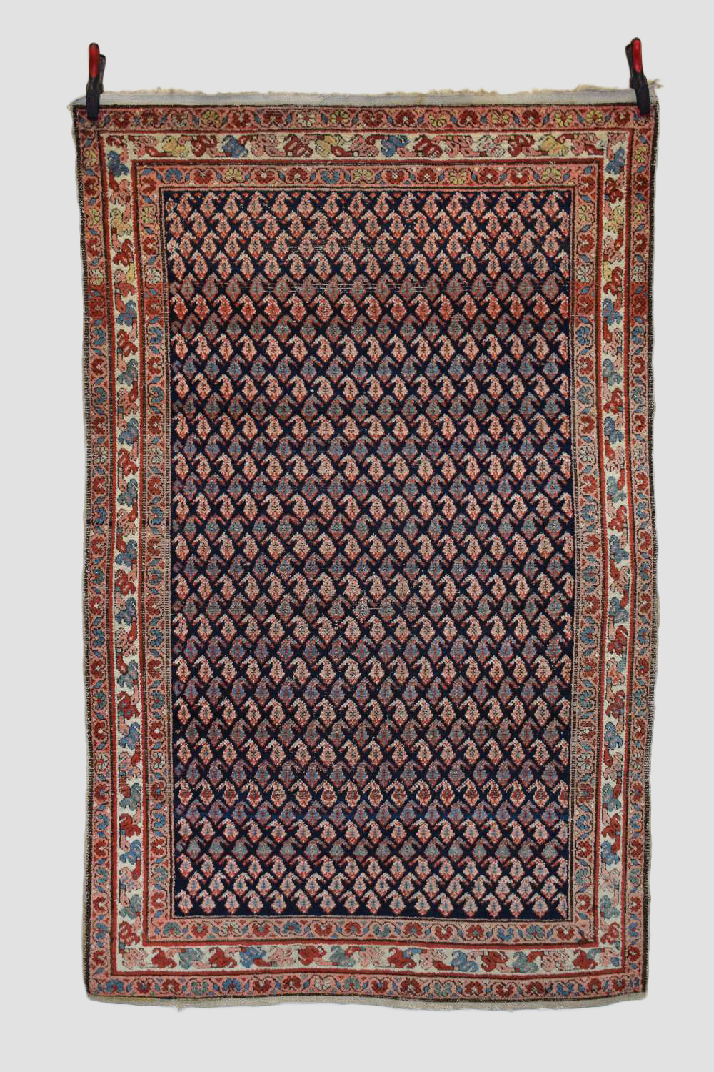 Malayer 'boteh' rug, north west Persia, circa 1930s-40s, 6ft. 10in. x 4ft. 4in. 2.08m. x 1.32m. Some