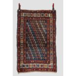 Daghestan rug, north east Caucasus, circa 1930s-40s, 3ft. 9in. X 2ft. 9in. 1.14m. X 0.84m. Slight