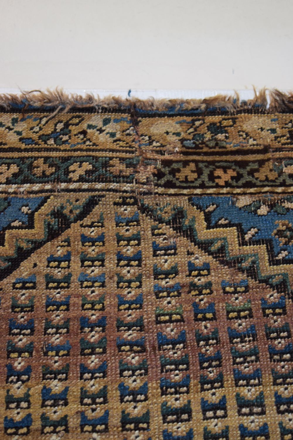 Two Caucasian rugs, early 20th century, the first, Derbend rug fragment, north east Caucasus, 4ft. - Image 20 of 24