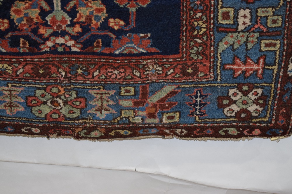 Hamadan rug, north west Persia, early 20th century, 6ft. 8in. X 3ft. 3in. 2.03m. X 1m. Slight wear - Image 9 of 11