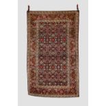 Attractive Agra rug, north India, circa 1930s, 6ft. 11in. X 4ft. 2in. 2.11m. X 1.27m. Slight