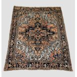 Heriz carpet, north west Persia, circa 1940s-50s, 9ft. 4in. X 6ft. 9in. 2.85m. X 2.05m. Pale