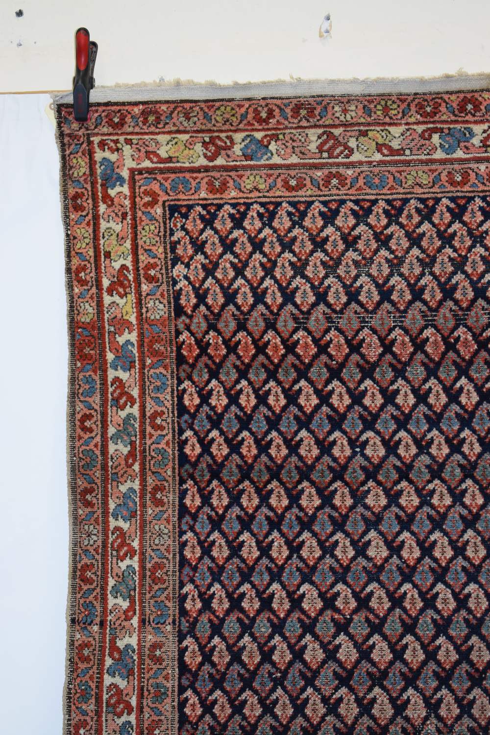 Malayer 'boteh' rug, north west Persia, circa 1930s-40s, 6ft. 10in. x 4ft. 4in. 2.08m. x 1.32m. Some - Image 4 of 10