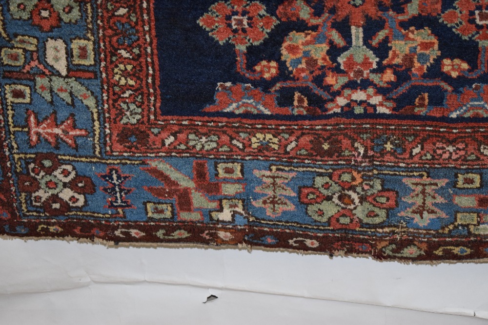 Hamadan rug, north west Persia, early 20th century, 6ft. 8in. X 3ft. 3in. 2.03m. X 1m. Slight wear - Image 10 of 11