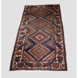 Bakhtiari carpet, Chahar Mahal Valley, west Persia, circa 1940s-50s, 10ft. 2in. X 5ft. 7in. 3.10m. X