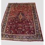 Mashad carpet, Khorasan, north east Persia, circa 1950s-60s, 14ft. 7in. X 10ft. 6in. 4.45m. X 3.20m.