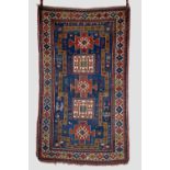 Attractive Karachov Kazak rug, south west Caucasus, early 20th century, 7ft. 1in. X 4ft. 3in. 2.16m.