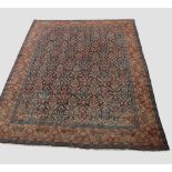 Mahal carpet, north west Persia, early 20th century, 13ft. 4in. X 10ft. 6in. 4.06m. X 3.20m. Overall
