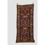 Konagkend long rug, Kuba, north east Caucasus, late 19th century, 10ft. 3in. X 4ft. 2in. 3.12m. X