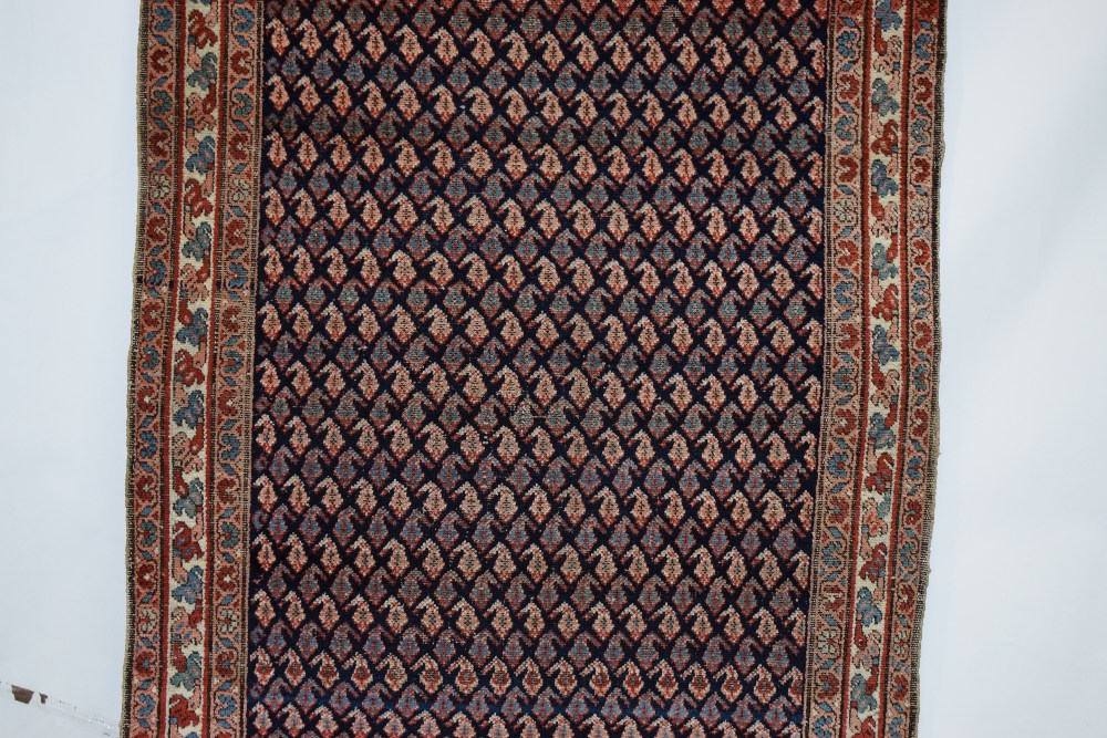 Malayer 'boteh' rug, north west Persia, circa 1930s-40s, 6ft. 10in. x 4ft. 4in. 2.08m. x 1.32m. Some - Image 7 of 10