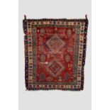 Fachralo Kazak rug, south west Caucasus, late 19th/early 20th century, 5ft. 10in. X 5ft. 1.78m. X