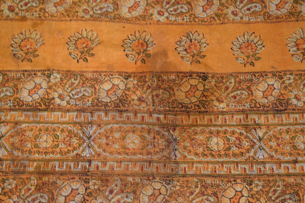 Rajasthan summer floor covering, north west India, circa 1950s, 129in. X 84in. 328cm. X 214cm. - Image 9 of 10