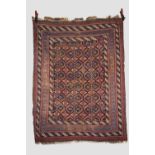 Afshar rug, Kerman area, south east Persia, circa 1920s, 5ft. 9in. X 4ft. 4in. 1.75m. X 1.32m.