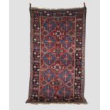 Good Akstafa-star Shirvan carpet, Kuba district, north east Caucasus, late 19th century, 9ft. X 5ft.