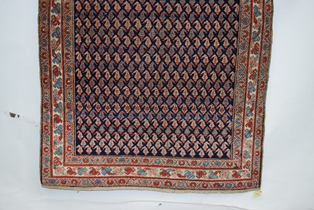 Malayer 'boteh' rug, north west Persia, circa 1930s-40s, 6ft. 10in. x 4ft. 4in. 2.08m. x 1.32m. Some - Image 8 of 10