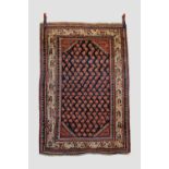 Saraband rug, north west Persia, circa 1930-s-40s, 5ft. 1in. X 3ft. 6in. 1.55m. X 1.07m. Slight wear