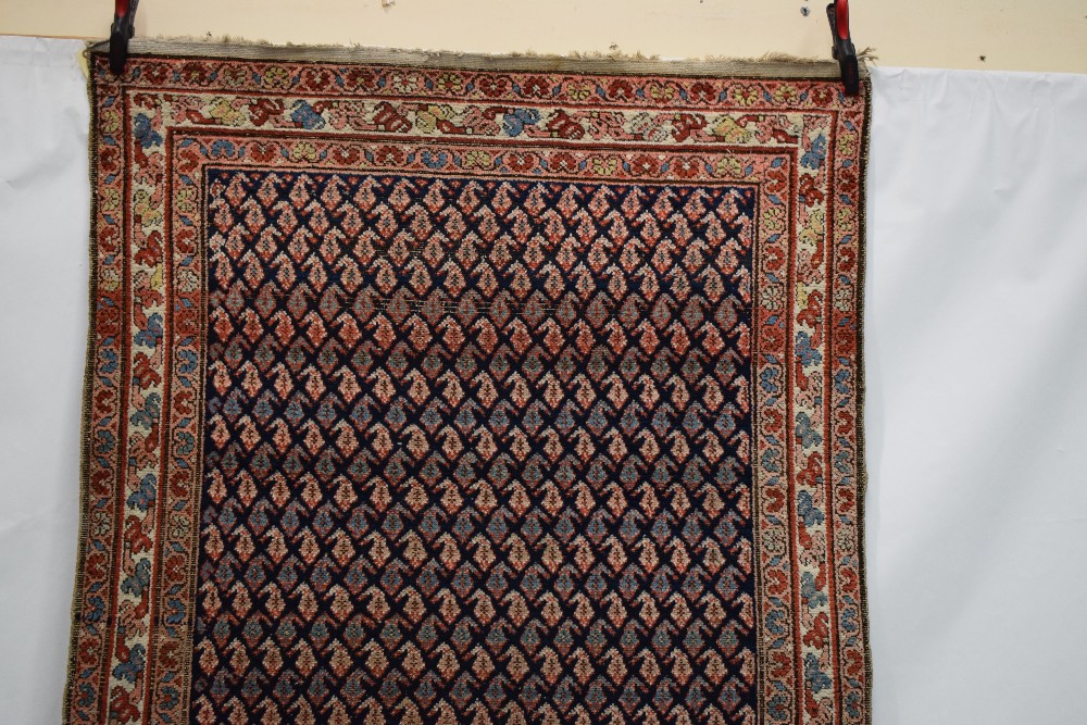 Malayer 'boteh' rug, north west Persia, circa 1930s-40s, 6ft. 10in. x 4ft. 4in. 2.08m. x 1.32m. Some - Image 6 of 10