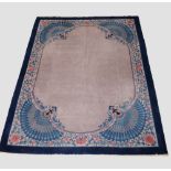 Attractive Chinese Art Deco carpet, probably Tianjin, north China, circa 1930s, 11ft. 9in. X 9ft.
