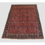 Attractive Tabriz carpet, north west Persia, circa 1930s-40s, 11ft. 6in. X 8ft. 4in. 3.50m. X 2.54m.