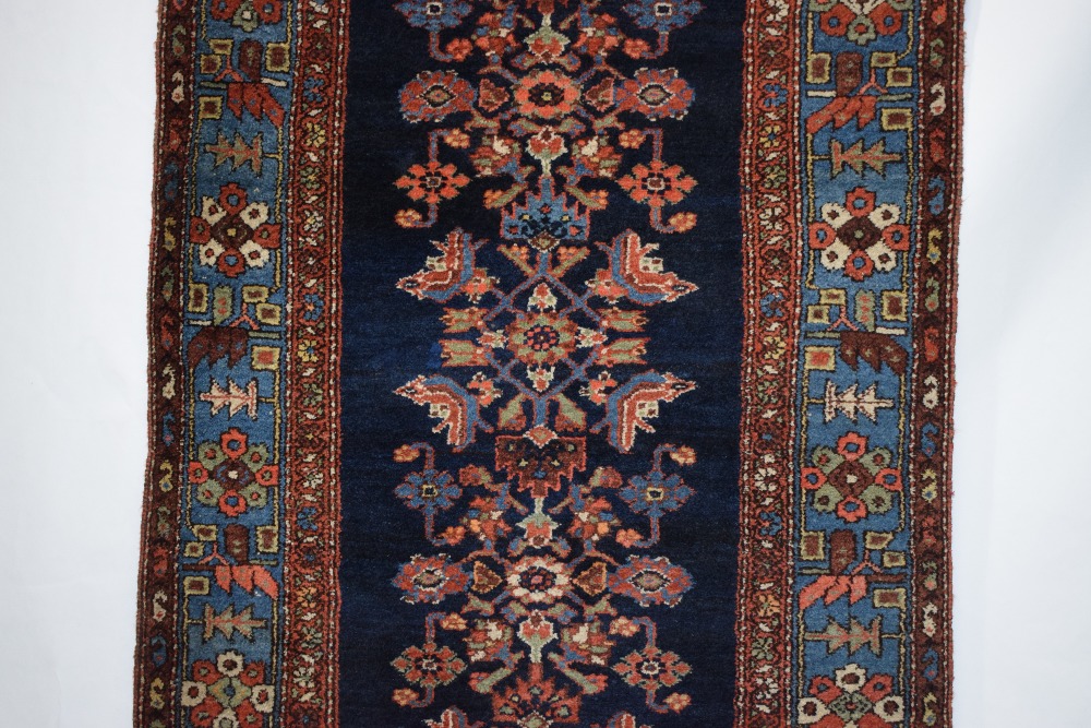 Hamadan rug, north west Persia, early 20th century, 6ft. 8in. X 3ft. 3in. 2.03m. X 1m. Slight wear - Image 7 of 11