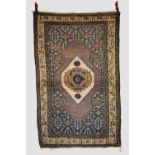 Kurdish rug, north west Persia, circa 1930s-40s, 5ft. 10in. X 3ft. 9in. 1.78m. X 1.14m. Overall even