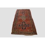 Caucasian kelleh, Kazak area, late 19th/early 20th century, 11ft. 10in. X 5ft. 11in. 3.60m. X 1.80m.