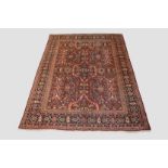 Mahal carpet, north west Persia, circa 1920s, 12ft. 3in. X 9ft. 1in. 3.73m. X 2.77m. Overall wear