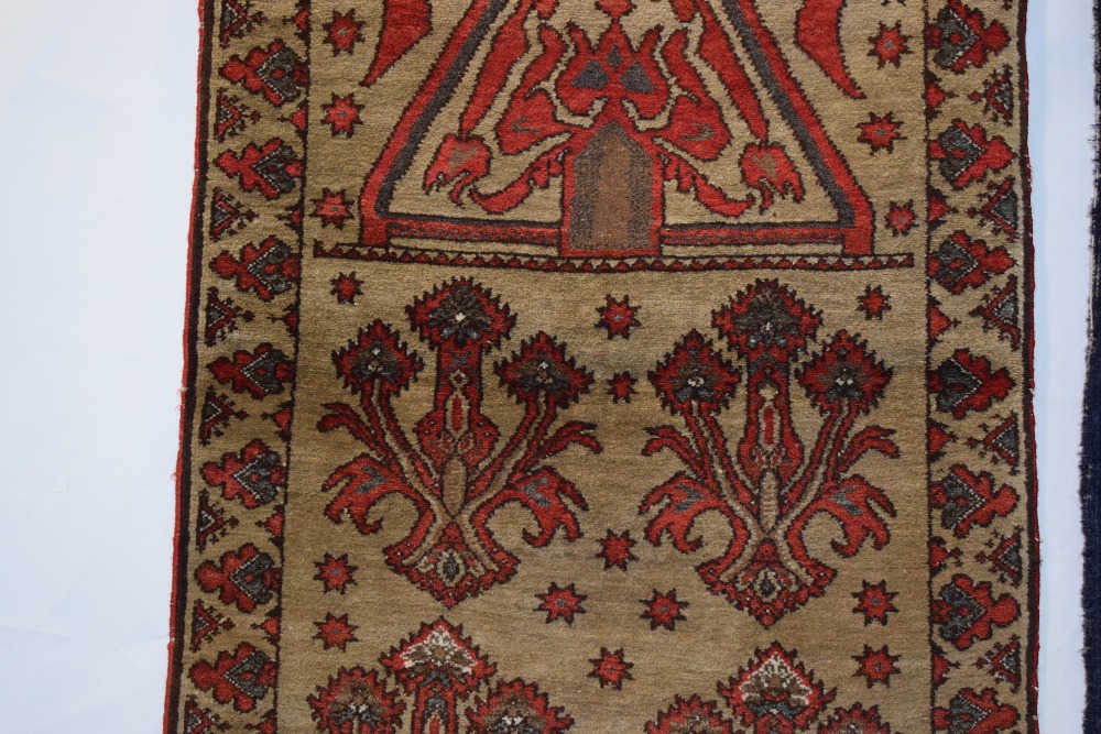 Four rugs comprising: the first, Anatolian prayer rug, probably Kirshehir district, early 20th - Image 13 of 29