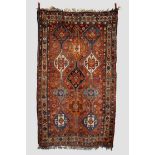 Fars rug, Shiraz area, south west Persia, circa 1940s-50s, 7ft. 8in. X 4ft. 8in. 2.34m. X 1.42m.