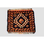Two rugs, the first a Fars bag face, Shiraz district, south west Persia, circa 1930s, 1ft. 6in. X